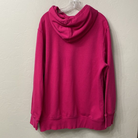 💖 Adidas Hoodie Sweatshirt, Women’s 2X, Hot Pink - Picture 11 of 13